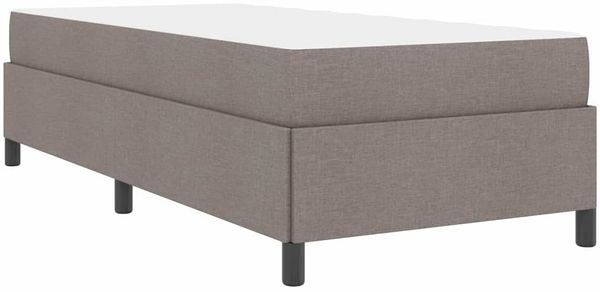 vidaXL Boxspringbett Taupe 80 x 200 cm Stoff 3398819 Bild 9