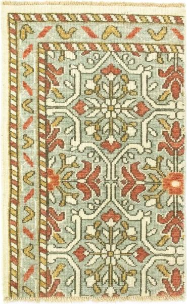 Designer Teppich - 92 x 60 cm - beige