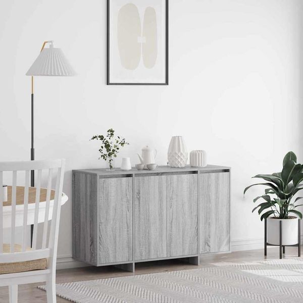 vidaXL Sideboard Grau Sonoma 120 x 41 x 75 cm Holzwerkstoff 3333901