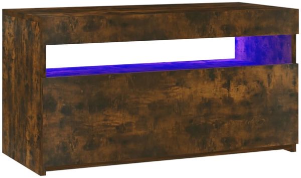 vidaXL TV-Schrank mit LED-Leuchten Räuchereiche 75 x 35 x 40 cm [815123] Bild 12
