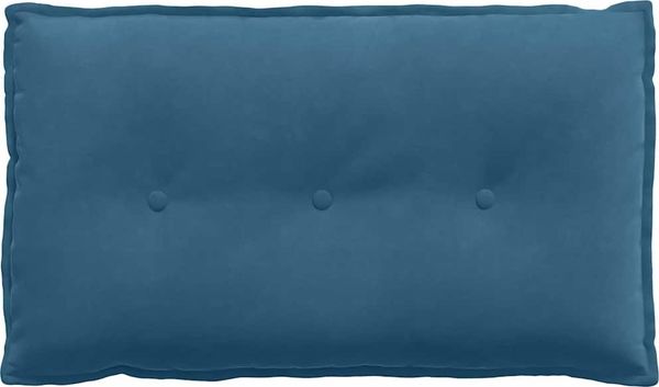 vidaXL Rückenkissen Blau 80 x 50 cm Cordstoff 42014717 Bild 5