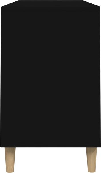 vidaXL Schuhregal Schwarz 102x36x60 cm Holzwerkstoff 819741 Bild 6