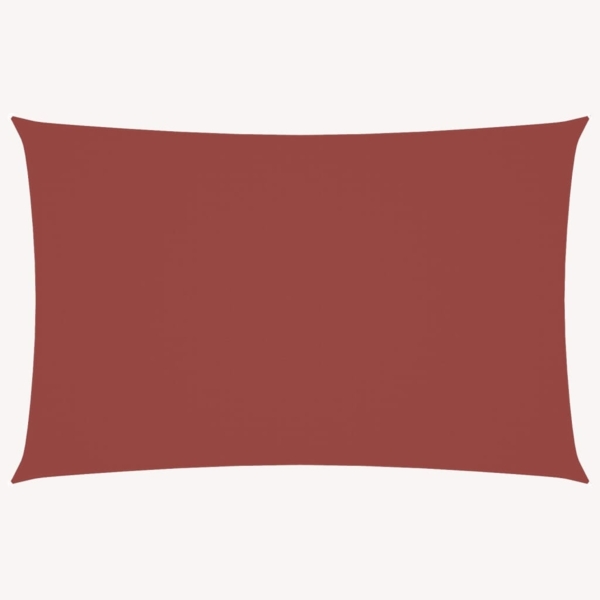 vidaXL Sonnensegel Oxford-Gewebe Rechteckig 5x7 m Terrakotta-Rot 135385