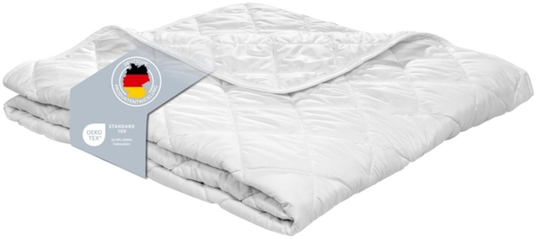 XDREAM Sommerbettdecke Pure, ultraleichtes und dünnes Steppbett, ideal für den Sommer, Füllung: Hohlfaser-Polyesterfüllung, Bezug: Polyester, allergikerfreundlich, atmungsaktiv, Kinderdecke 100x135 cm