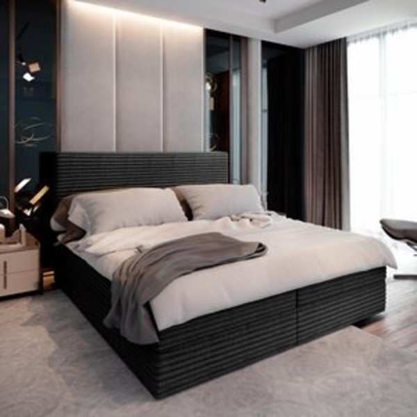 Masseno Boxbett PISA 180x200 cm mit Bonell Matratze und Topper Bild 6