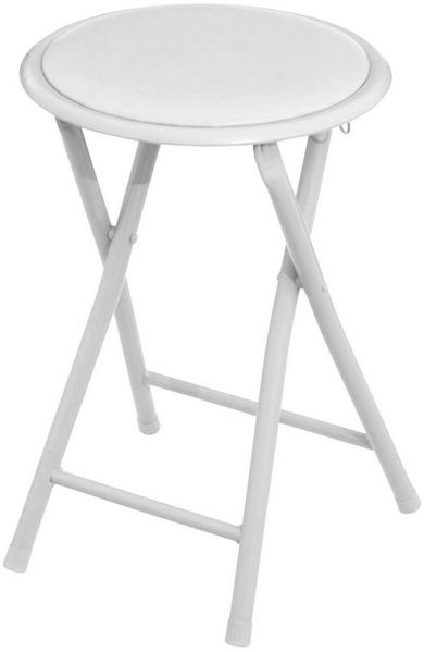 Urban Living Hocker Klapphocker Hocker Klappstuhl Rundhocker Küchenhocker (klappbare Sitzgelegenheit im Sicherungssplint)