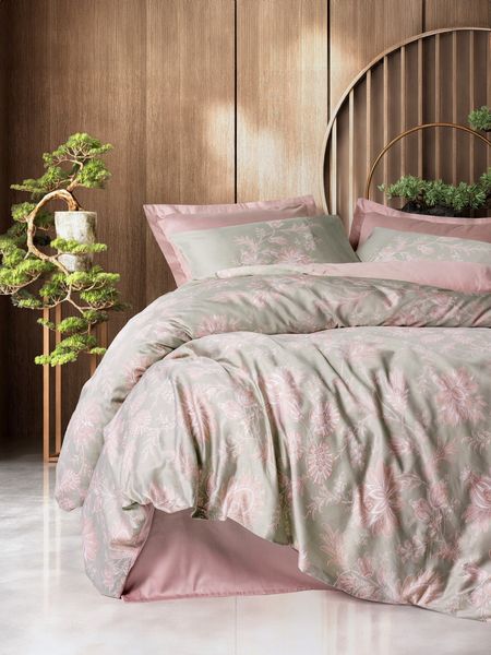 L'Essentiel Maison Bettwäsche Set Betula Satin, Baumwolle, 2 teilig, Durchdacht & Pflegeleicht Hohe Qualität & Farbbrillanz 3 Größen