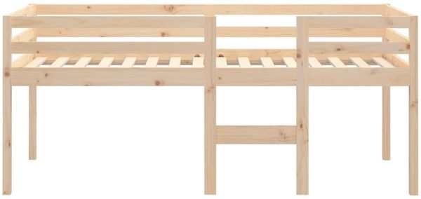 vidaXL Hochbett 90x190 cm Massivholz Kiefer 821614 Bild 5