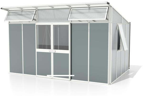 Vitavia Gerätehaus "Kosmos", weiß,11,5 m²