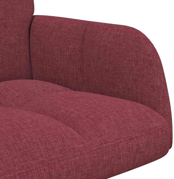 vidaXL 2-Sitzer Sofa Weinrot 115 x 61 x 87 cm Stoff 42028932 Bild 7