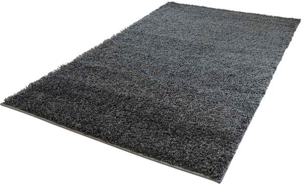 Carpet City Hochflor-Teppich Shaggi uni 500, rechteckig, Höhe: 30 mm, Läufer, Shaggy, Uni, Langflor, weich, Wohnzimmer, Schlafzimmer, Kinder