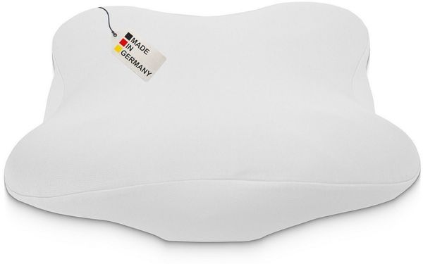DUKAL Kissenbezug Derila (Ergo) Memory Foam Kissen, 100% Baumwolle, (1 Stück), aus hochwertigem Doppel-Jersey, mit Spannumrandung, Made in Germany