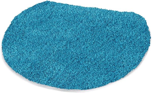 Kleine Wolke Badematte RELAX, Badvorleger, Badezimmer Teppich, Höhe 30 mm, rutschhemmend beschichtet, fußbodenheizungsgeeignet, Polyacryl, WC-Deckelbezug, WC-Deckelbezug, Badteppich, meliert, rechteckig, rund & als Set erhältlich