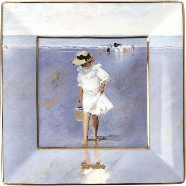 Goebel Schale Joaquin Sorolla - Nach Sonnenuntergang, Dekoschale, Artis Orbis, Fine Bone China, Bunt, 12x12 cm, 67018121