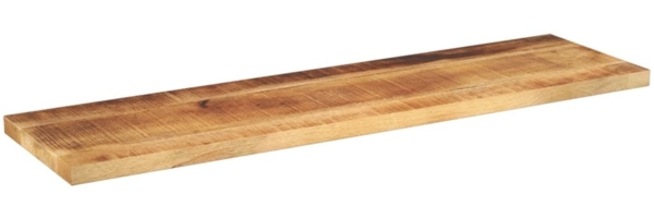 vidaXL Tischplatte 110x30x2,5 cm Rechteckig Raues Massivholz Mango 371298