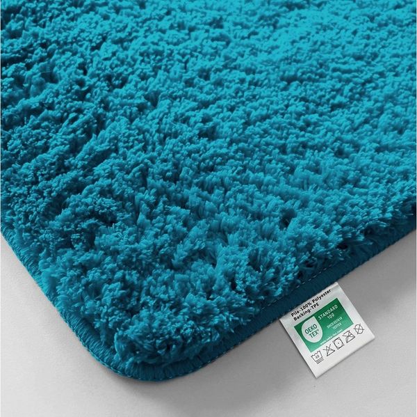Floordirekt Badematte Sky Extra weich & saugstark, Fußbodenheizung geeignet, Hochflor, Höhe 30 mm, Rutschhemmende Rückseite, Waschmaschinen & Trockner geeignet, Polyester, Rechteckig, ohne Ausfransen dank gekettelten Rändern, Trittschalldämmend