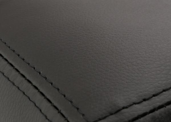 Sessel Loungesessel Lille ~ Leder, schwarz Bild 2