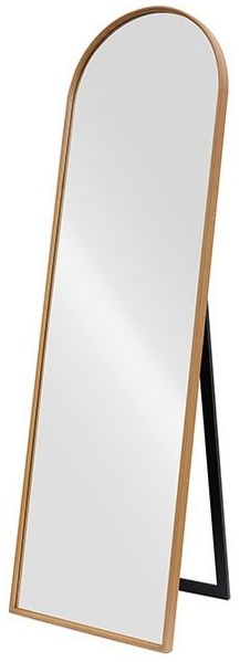 riess-ambiente Standspiegel PORTRAIT 165cm braun – Walnussholz-Design, modern, groß (Einzelartikel, 1-St), Ganzkörperspiegel als edles Accessoire – ideal für Ankleide oder Flur