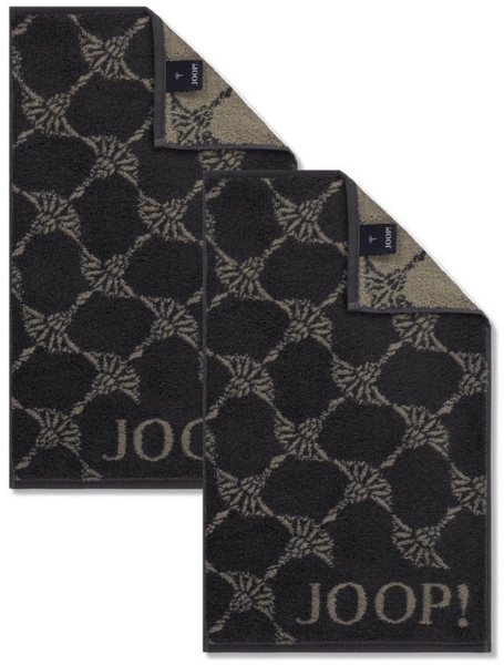 2 Stück Joop! Gästetuch Cornflower 1721-73 Schiefer 30x50