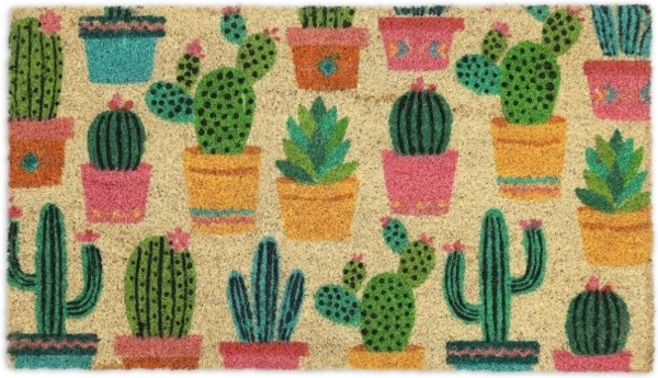 Kokos Fußmatte Kaktus 10043414