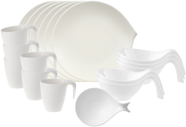 Villeroy & Boch Flow Brunch-Set 18-teilig