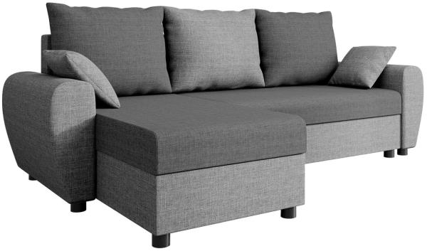 Ecksofa Satorin (Farbe: Lux 05 + Lux 06)