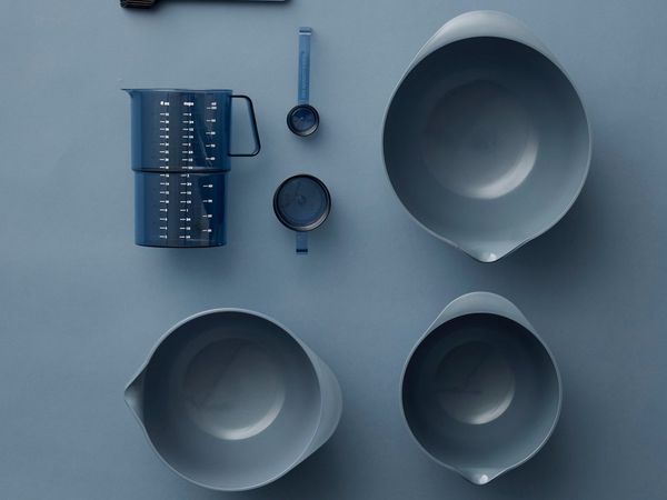 ROSTI Schüssel Margrethe Schüssel dusty blue 2l, Kunststoff, (Schüsseln & Schalen)