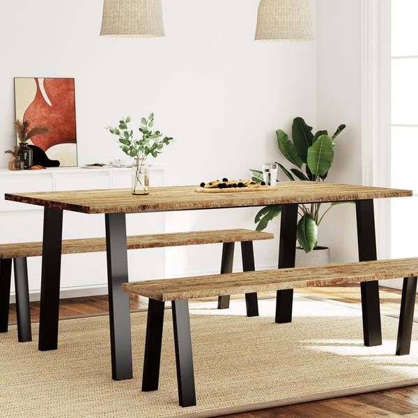 vidaXL Esstisch 150x90x75 cm Massivholz Akazie 353298