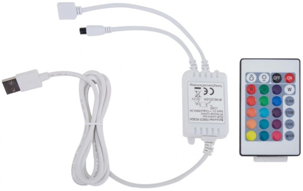 vidaXL Bettgestell mit LED Grau Kunstleder 180×200 cm, Mit Beleuchtung [280311] Bild 14