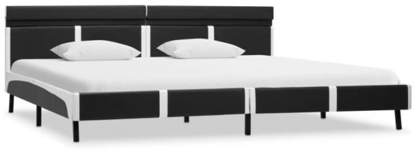 vidaXL Bettgestell mit LED Grau Kunstleder 180×200 cm, Mit Beleuchtung [280311] Bild 2