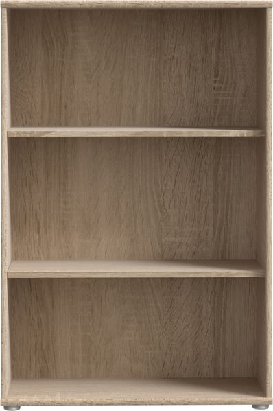 Regal >TEMPRA2< 2 Böden, Sonoma Eiche Dekor - 54x85,5x34,8cm (BxHxT)