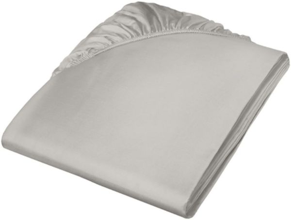 Fleuresse Mako-Jersey-Spannlaken comfort Farbe grau 9021