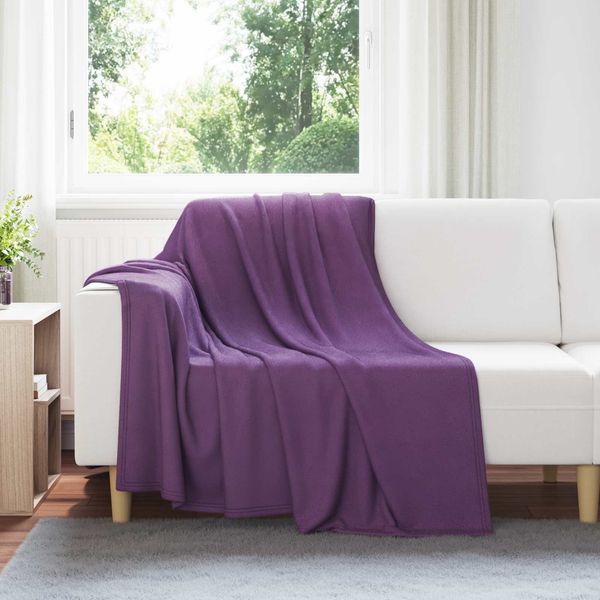vidaXL Wohndecken 24 pcs Lila 200 x 150 cm Fleece 42017118