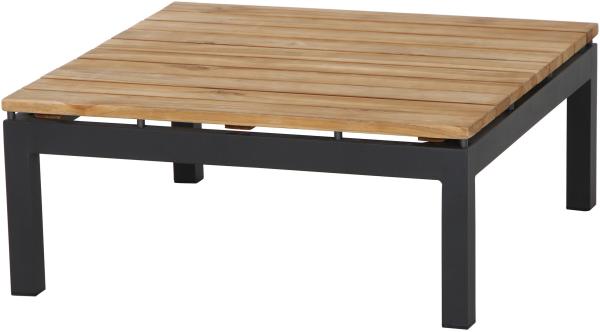 Siena Garden H16598 GFA-COC-001447 Alvida Loungetisch Alu, Teak FSC.