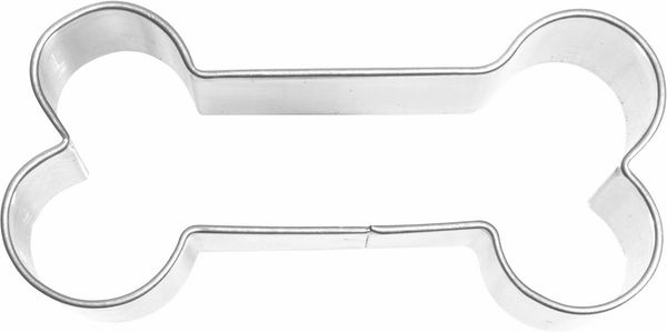 Ausstecher Knochen 6,5 cm Edelstahl [PG rot]