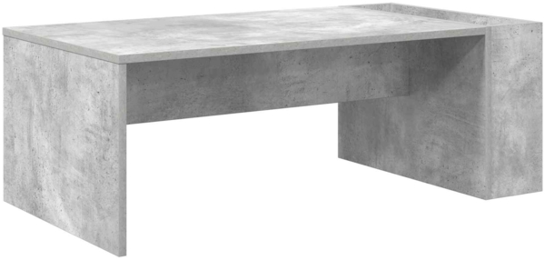 vidaXL Couchtisch Beton Grau 95 x 50 x 34 cm Holzwerkstoff 8000167