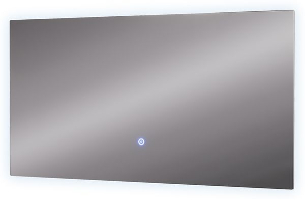 Badezimmerspiegel Miral Glas 80 x 40 cm mit Backlight Beleuchtung Vicco