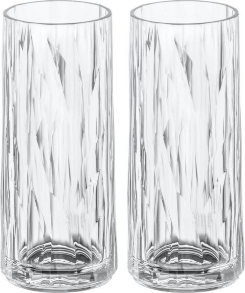 Koziol CLUB NO. 3 Longdrinkglas Superglas 2er Set 250 ml - A