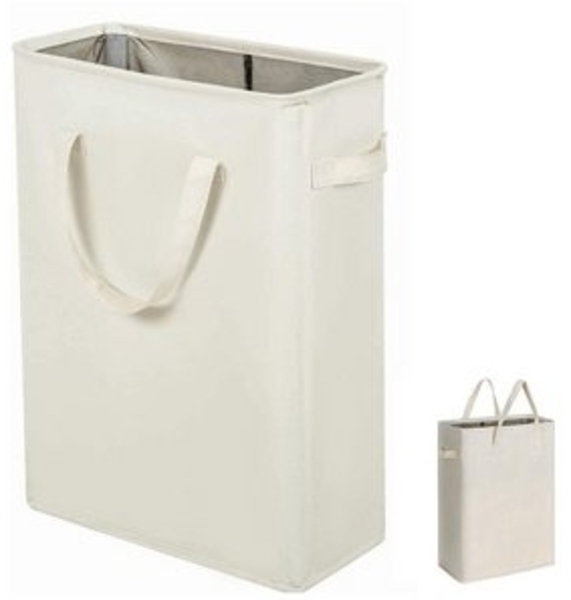 FELIXLEO Wäschesack Slim Wäschekorb, kleiner faltbarer, schmaler Wäschesack mit Griff Bild 6