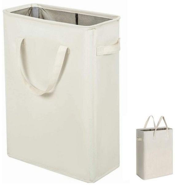 FELIXLEO Wäschesack Slim Wäschekorb, kleiner faltbarer, schmaler Wäschesack mit Griff Bild 4