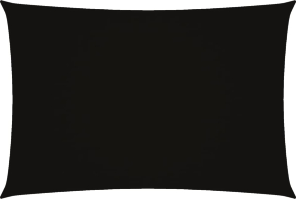 vidaXL Sonnensegel Oxford-Gewebe Rechteckig 2,5x4,5 m Schwarz 135758