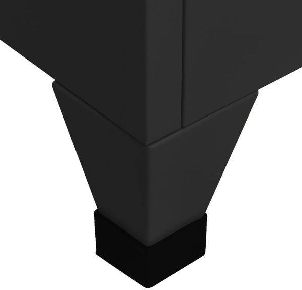 vidaXL Schließfachschrank Schwarz 38 x 40 x 180 cm Stahl [339790] Bild 6
