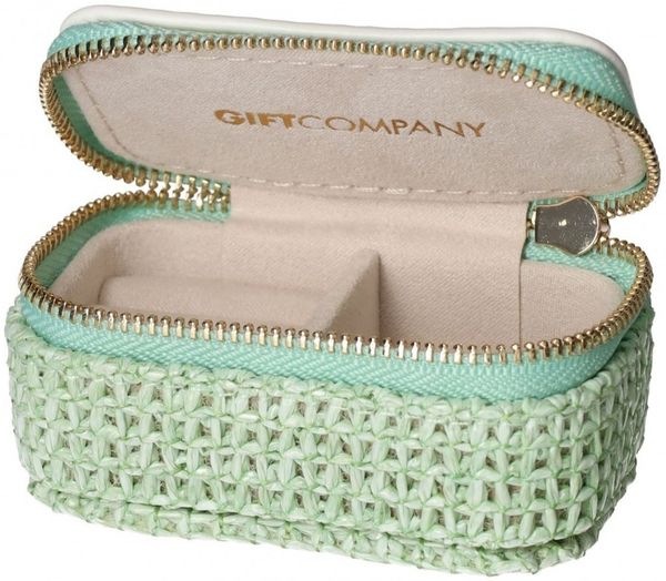 Giftcompany - Schmucketui Schmuckkasten "Treasure" 8x4cm Mint Grün 1264702043