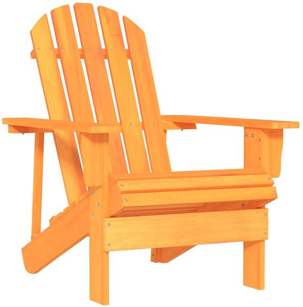 vidaXL Adirondack-Gartenstuhl Massivholz Tanne Orange 315878