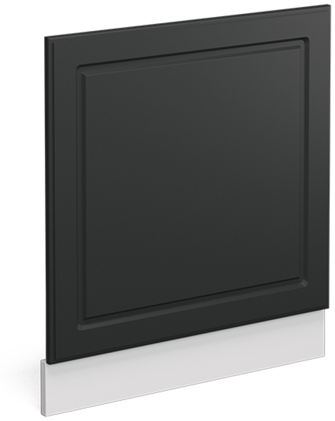 Frontblende R-Line Anthrazit Landhaus 60 cm ohne Arbeitsplatte Vicco