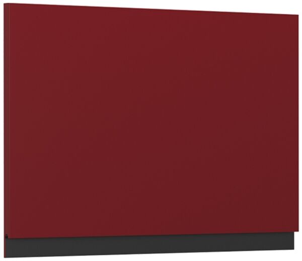 Küchenfront R-Line Rot 59.6 x 36 cm Möbelfront für den flachen Hängeschrank Vicco
