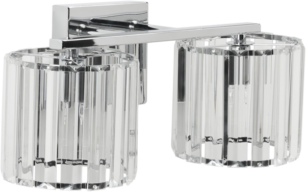 Wandlampe LOURIDO Metall Silber