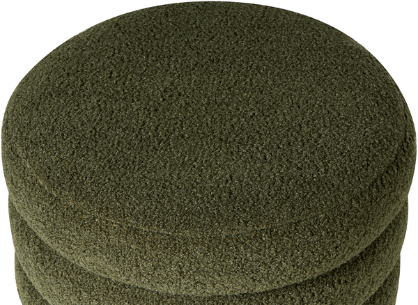 Pouf CHILLY Bouclé Grün Bild 5