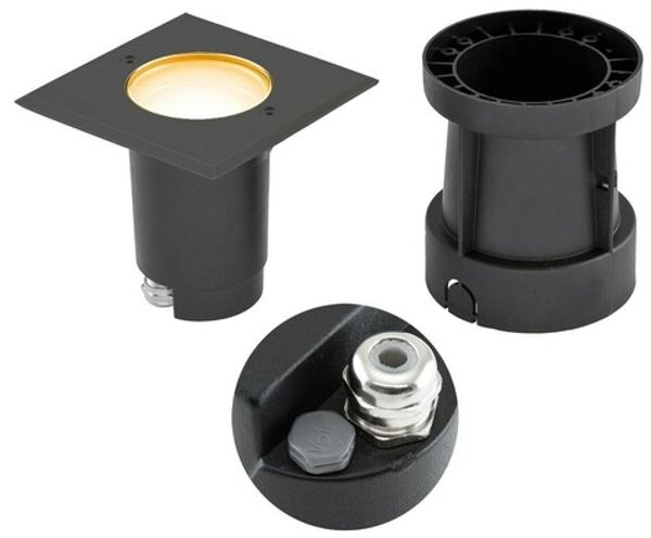 EVN Lichttechnik LED-Bodeneinbauleuchte IP67 schwenkb. 2700K 679435EV