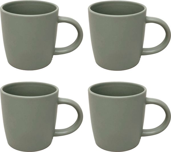 LeGer Home by Lena Gercke Becher Belli, 4-tlg, Steingut, Scandi Style, 4-teilig